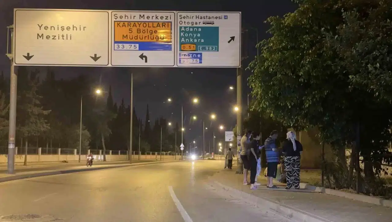 Mersin’de 3,9 Büyüklüğünde Zelzele Korkuttu
