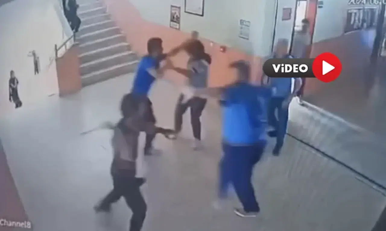 Çorum'da Okul Müdürü ve Görevli Darp Edildi: O Anlar Kamerada   