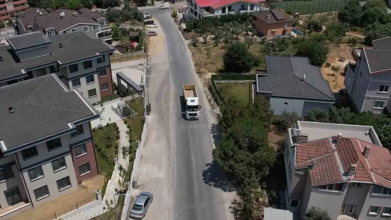 (Özel) Ceza Puanı Dolan Hafriyat Kamyon Sürücüsünün Polisten Vefatına Kaçışı Kamerada