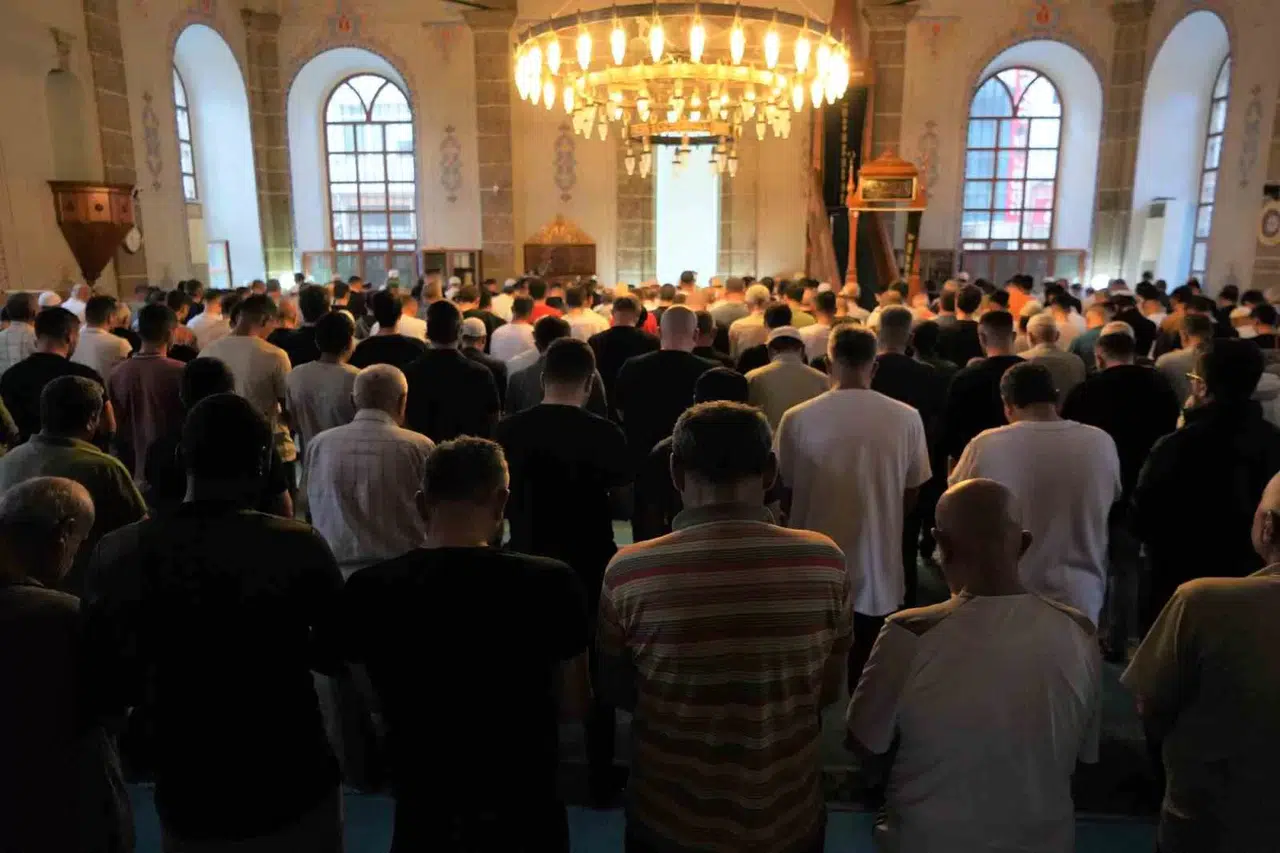 Samsun’da Bayram Namazı Coşkusu