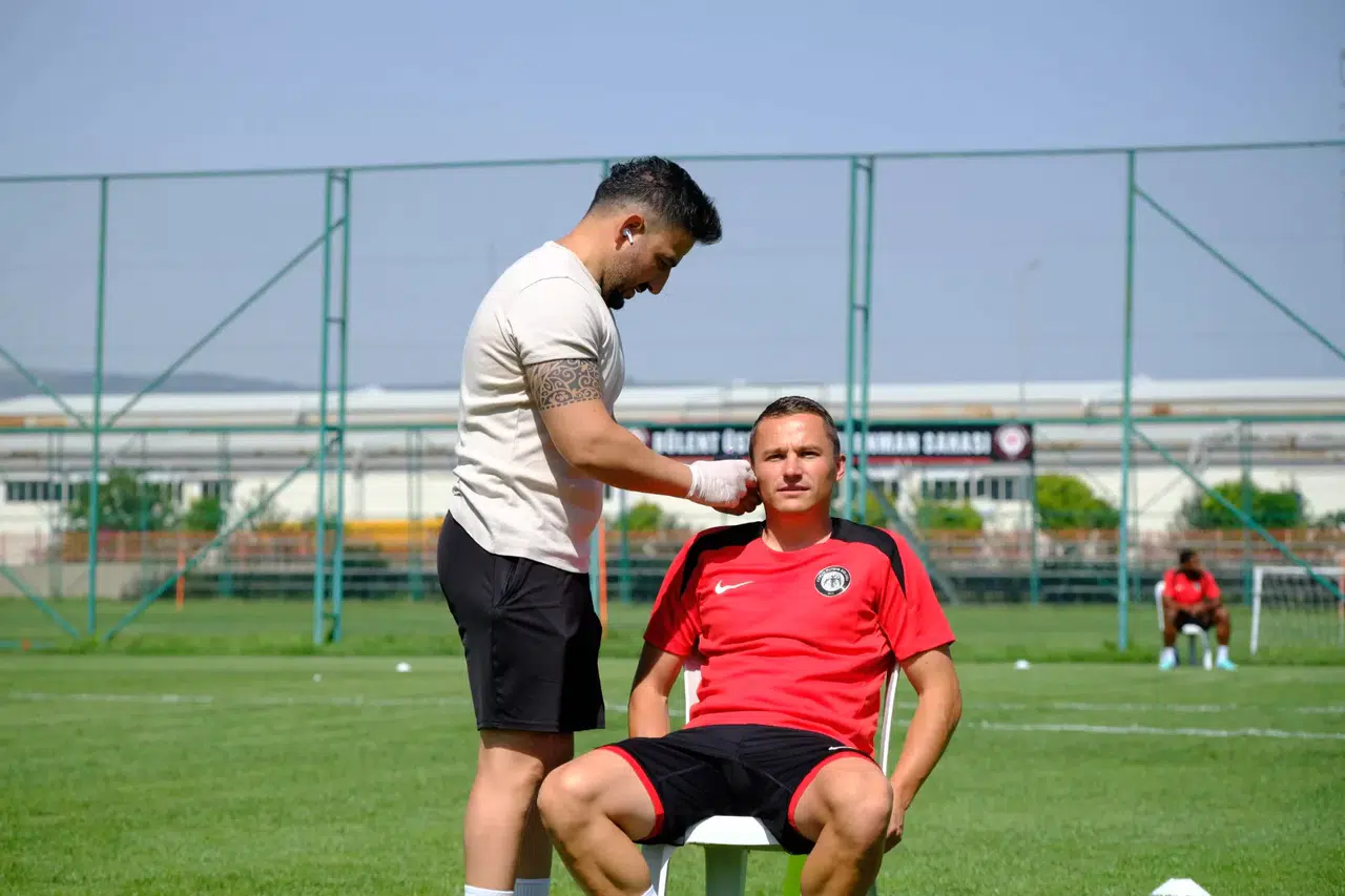 Çorum FK’li Oyunculara Laktat Testi