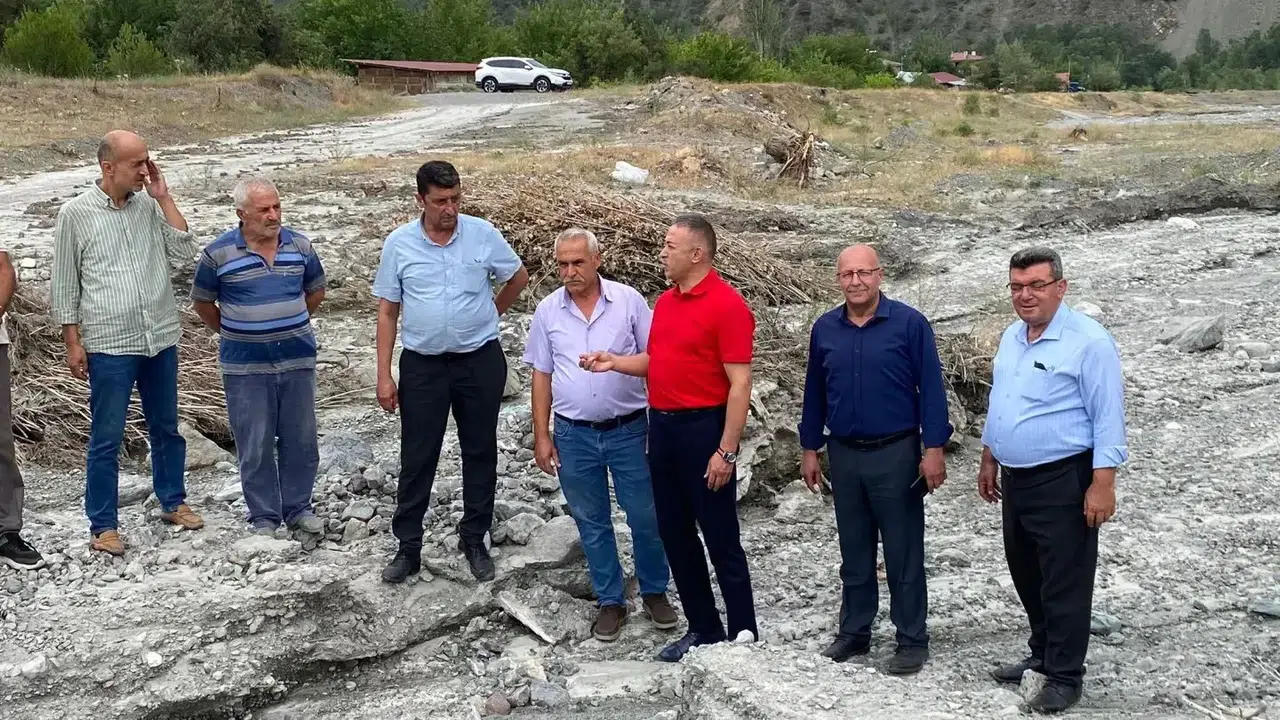 İki Köye Geçmiş Olsun Ziyareti