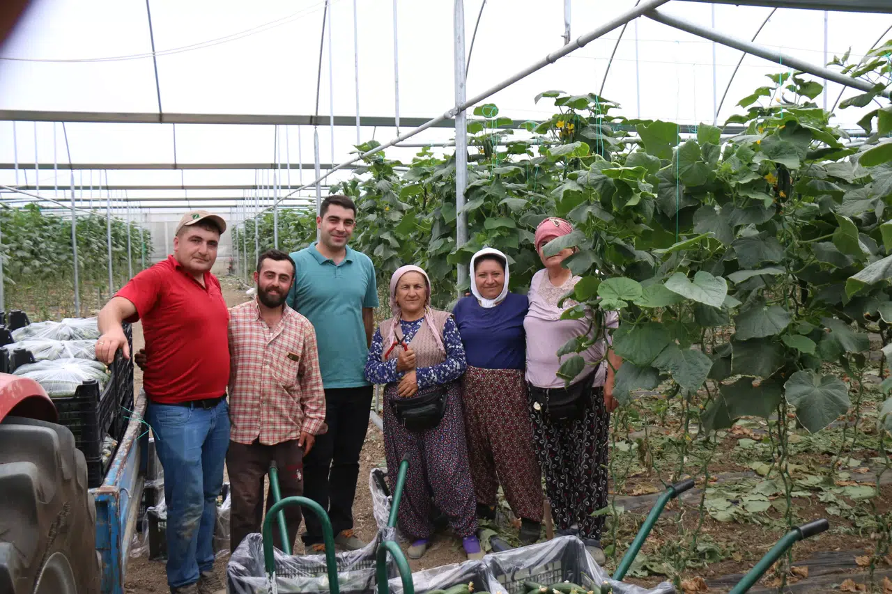 Tarım ve Orman Müdürlüğünden Üreticiye Ziyaret
