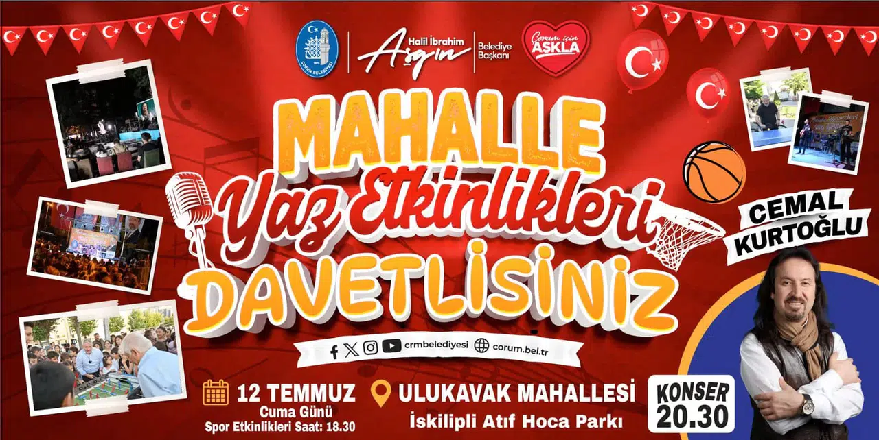 Ulukavak’ta Yaz Etkinlikleri Yapılacak