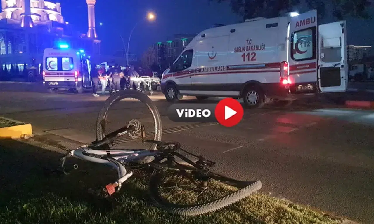 Bisiklet İle Motosiklet Çarpıştı, Sürücüler Yaralı