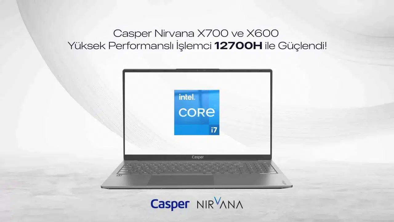 Casper Nirvana X700 ve X600 Intel “H” Serisi İşlemcilerle Yenilendi