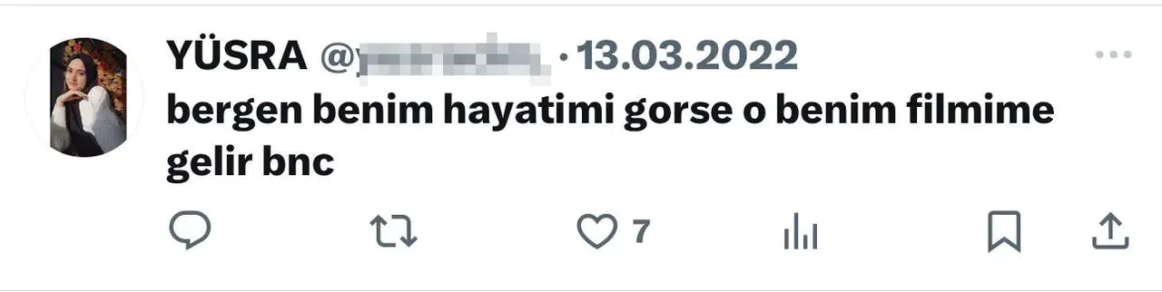 Eski Eşi Tarafından Öldürüldü, Paylaşımı Yürek Dağladı: ’’Bergen Benim Hayatımı Görse Bence O Benim Sinemama Gelir’’