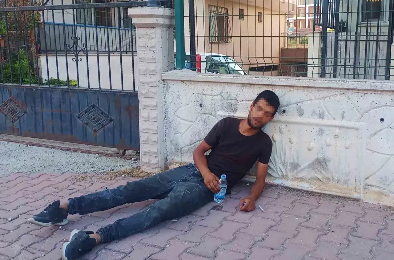 Husus Bağımlısı Gencin İçler Acısı Hali Kamerada
