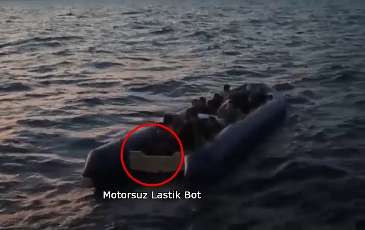 (Özel) Yunan Ögeleri Kaçak Göçmenleri Mevte Terk Etmeye Devam Ediyor