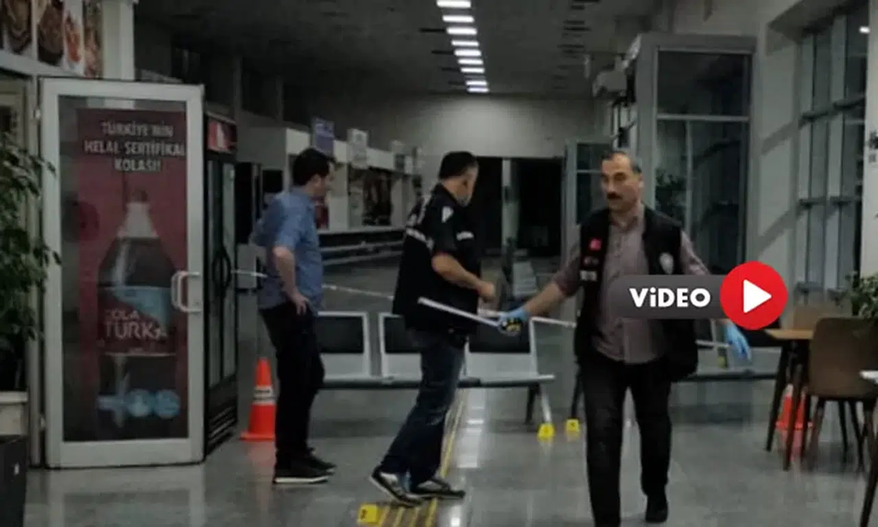 Terminalde Silah Sesleri: 1 Yaralı