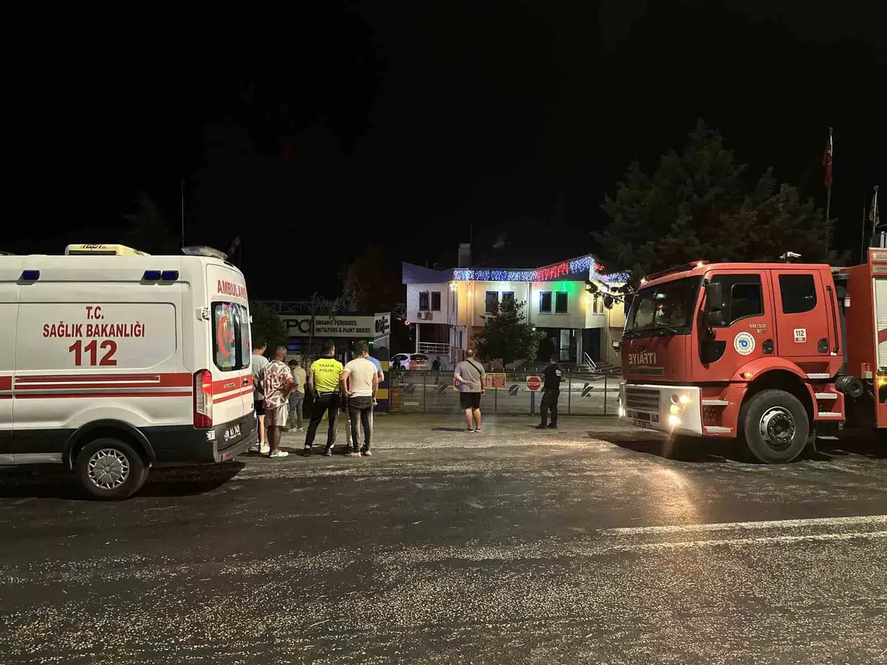 Tekirdağ’da Fabrikada Patlama