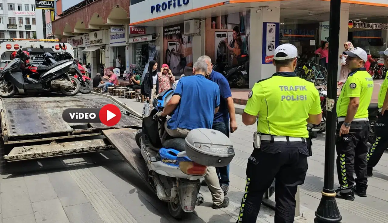 Kurallara Uymayan Motosiklet Sürücülerine Ceza Yağdı