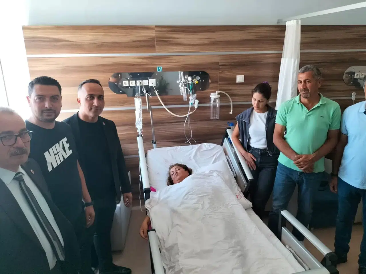 CHP’lilerden Geçmiş Olsun Ziyareti