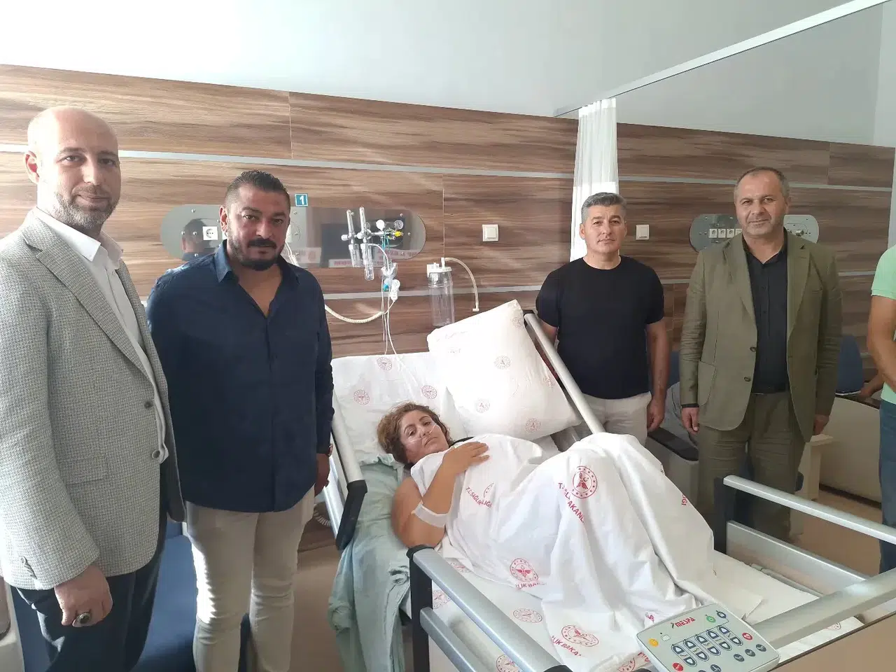 MHP’den Geçmiş Olsun Ziyareti