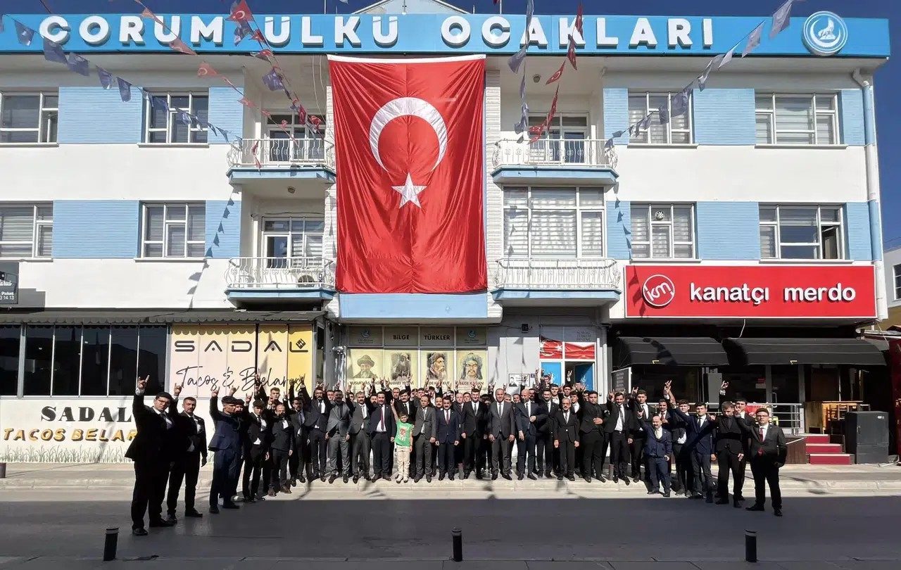 Ülkü Ocakları Genel Başkanı Çorum’da