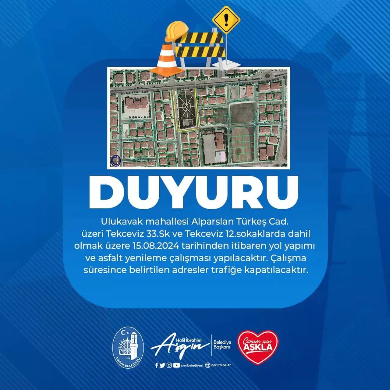Dikkat, Yol Çalışması Var