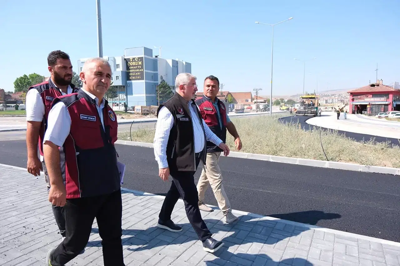 Yeni Bağlantı Yolunda Asfalt Çalışması Başladı