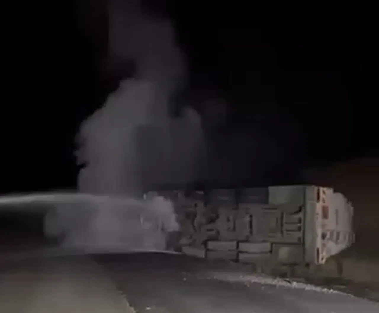 Akaryakıt Tankerinin Devrildiği Yol 14 Saat Sonra Trafiğe Açıldı