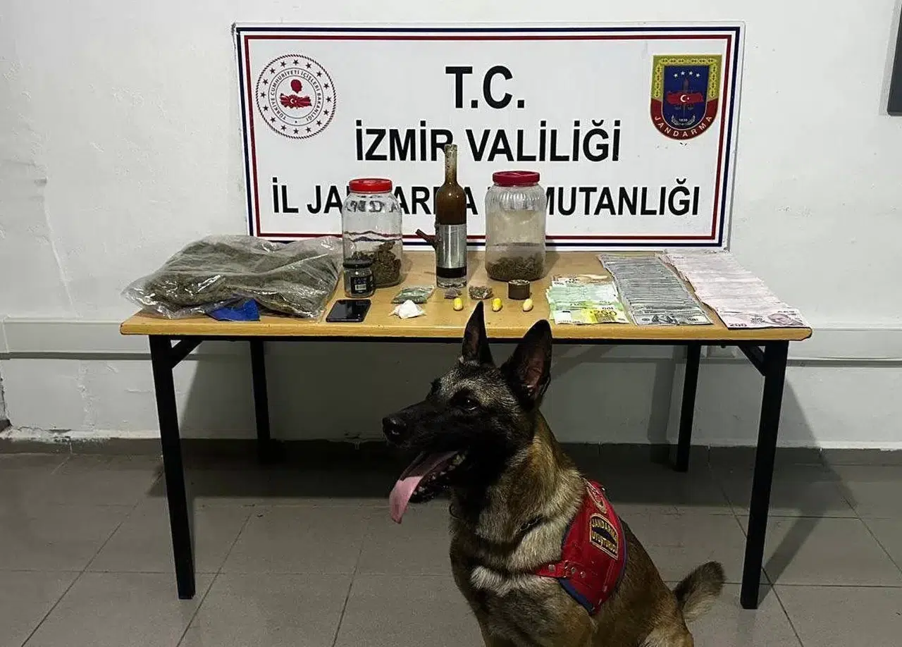 Çeşme’de Jandarmadan Zehir Tacirine Şafak Operasyonu