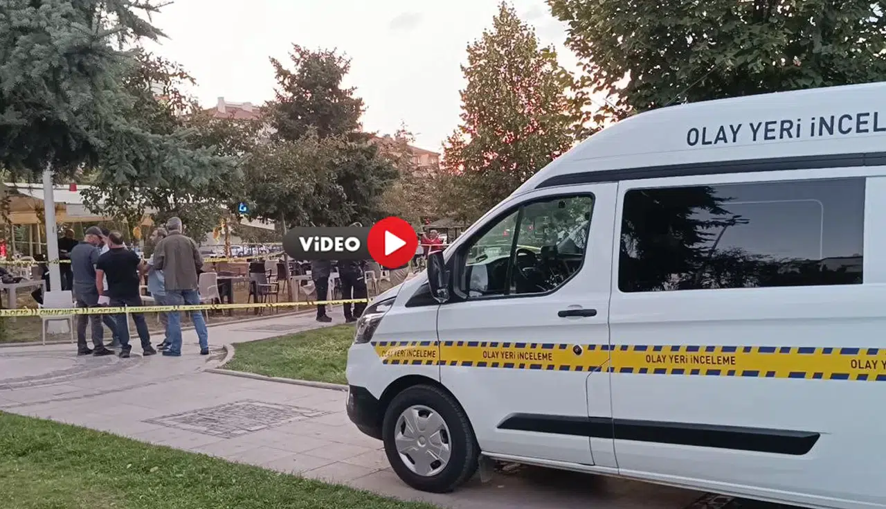 Çorum’da Parkın Ortasında Cinayet, O Anlar Kamerada!