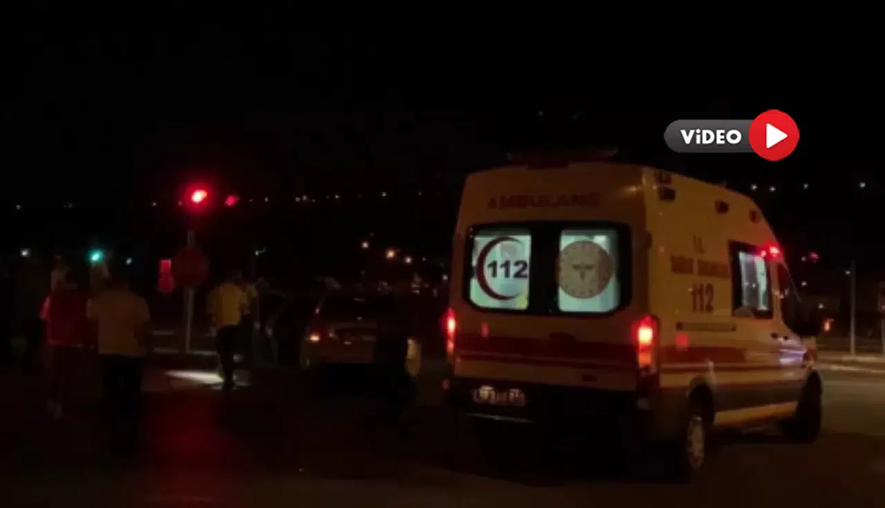 Galericiler Sitesi Kavşağında Kaza