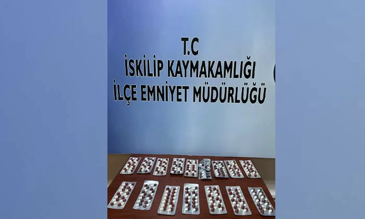 214 Adet Sentetik Hap Ele Geçirildi