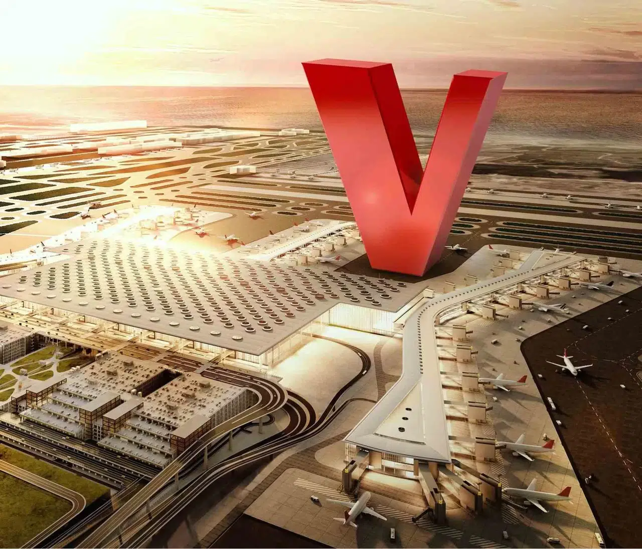 İstanbul Havalimanı’nın Yeni Uçuş Bilgilendirme Ekranları Vestel’den