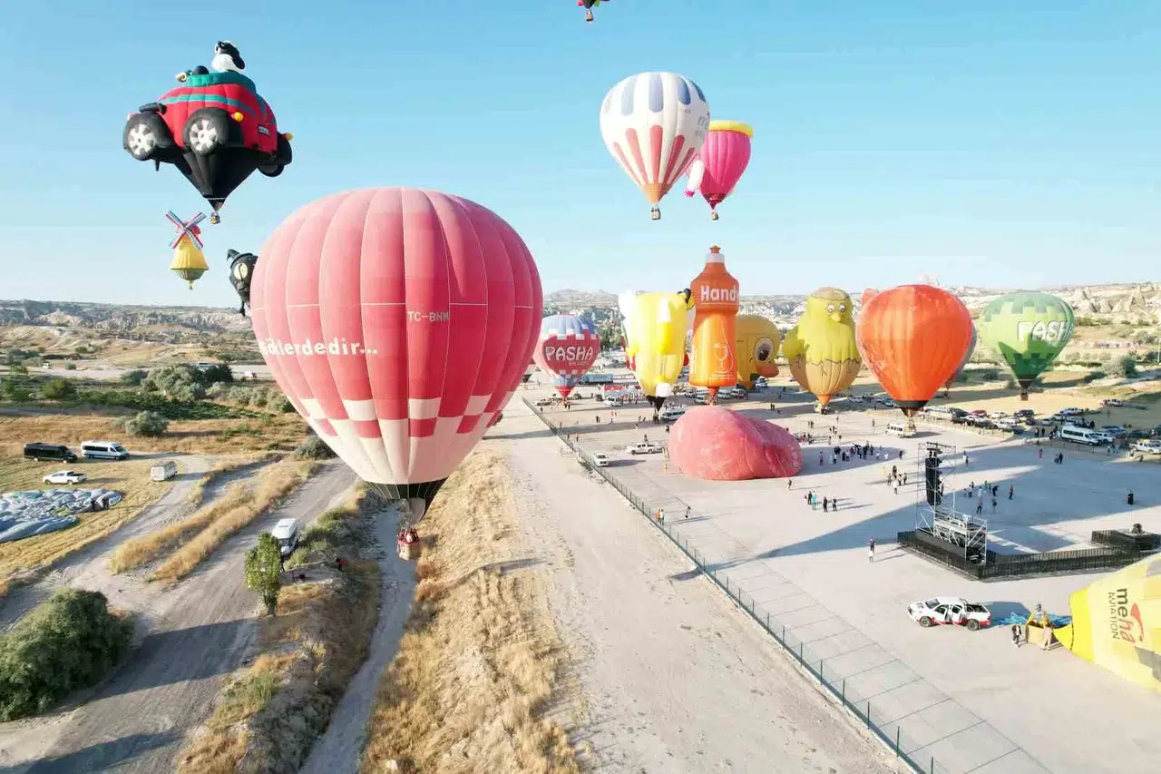 Kapadokya’da Görsel Şölen
