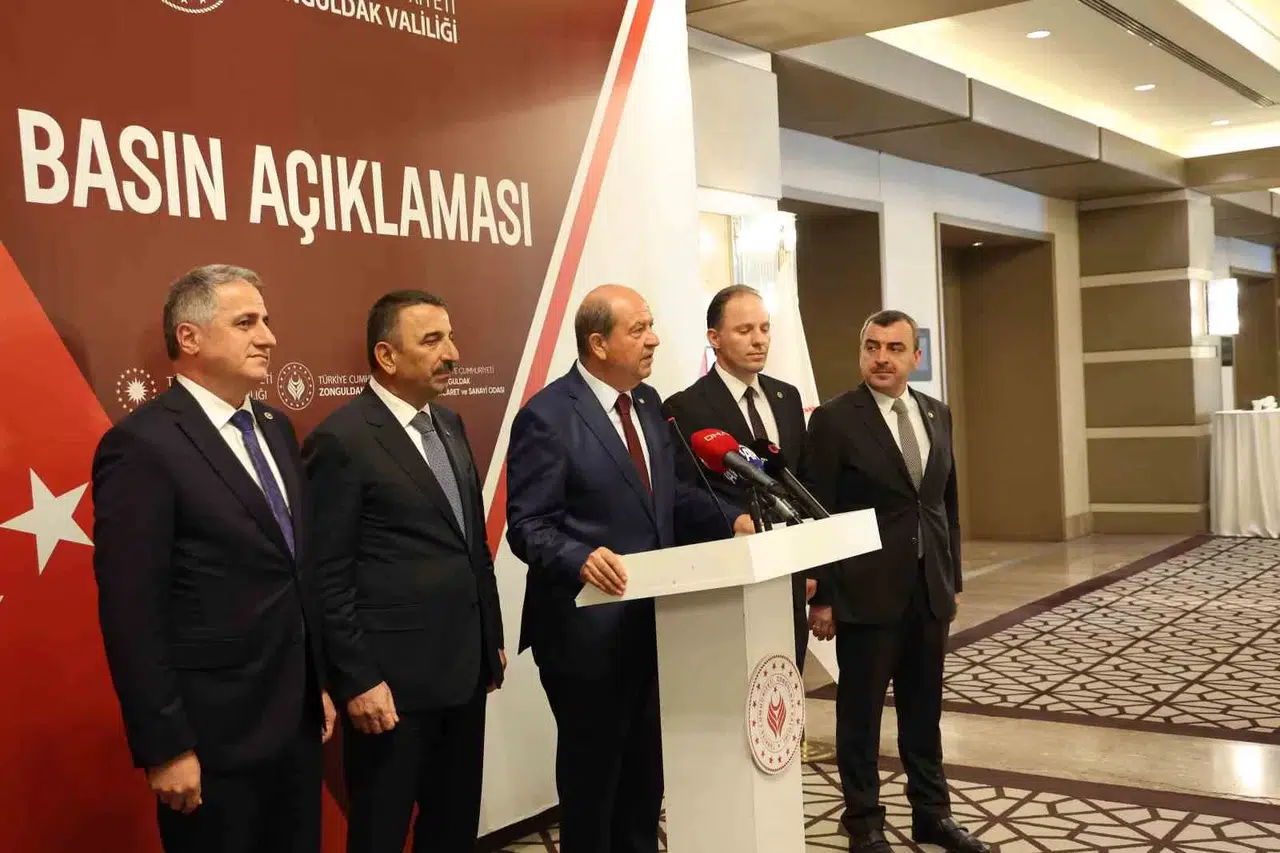 KKTC Cumhurbaşkanı Tatar, Zonguldak’ta Gazilerle ve İş Dünyasıyla Bir Ortaya Geldi