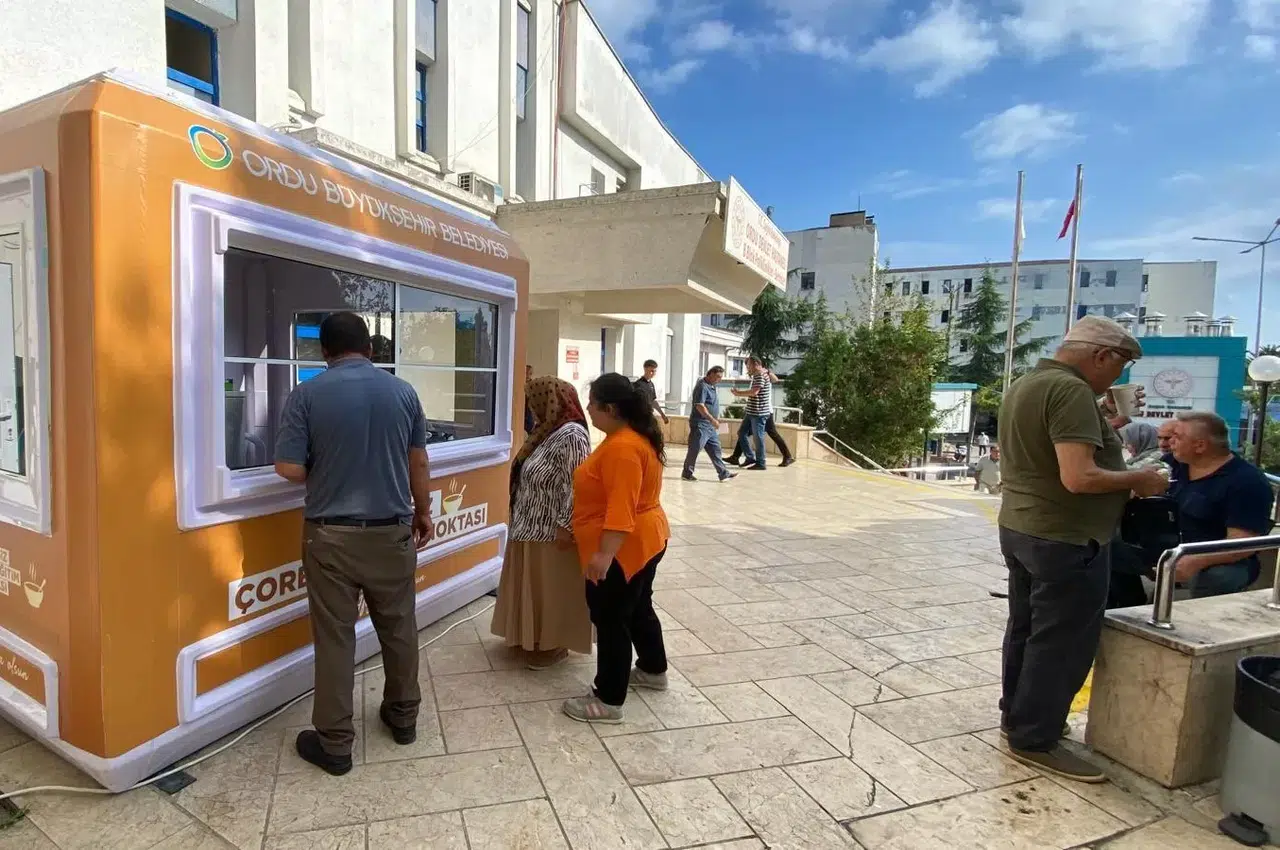 Ordu’da Hastanelerde Sabah Çorbası İkramı