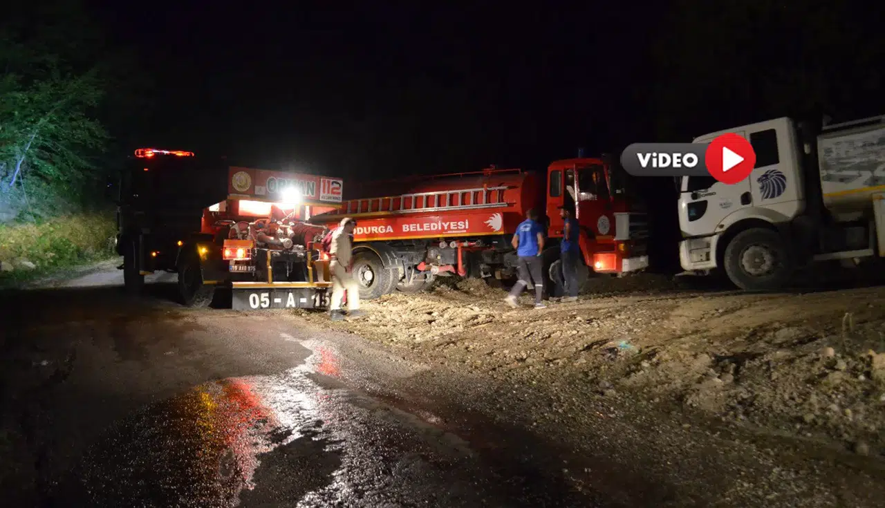 Orman Yangını Çıktı, Ekipler Seferber Oldu