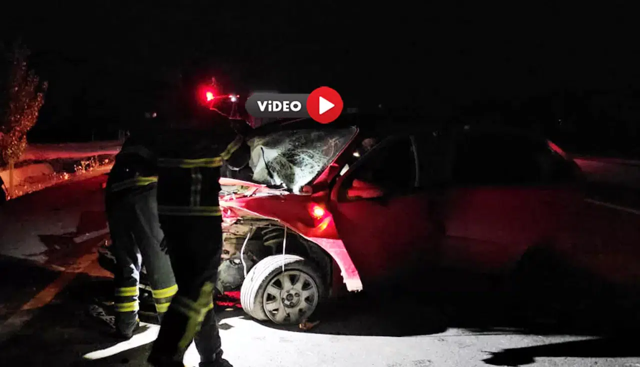 Osmancık Yolunda Traktörle Otomobil Çarpıştı: 1 Yaralı