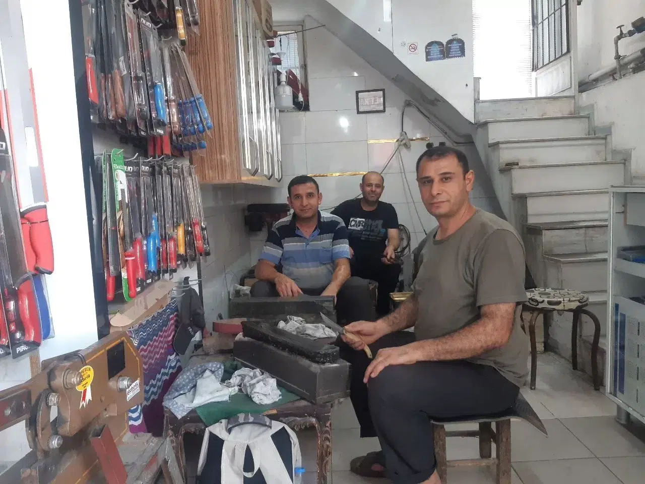Üç Kardeş Baba Mesleğini Devam Ettiriyor