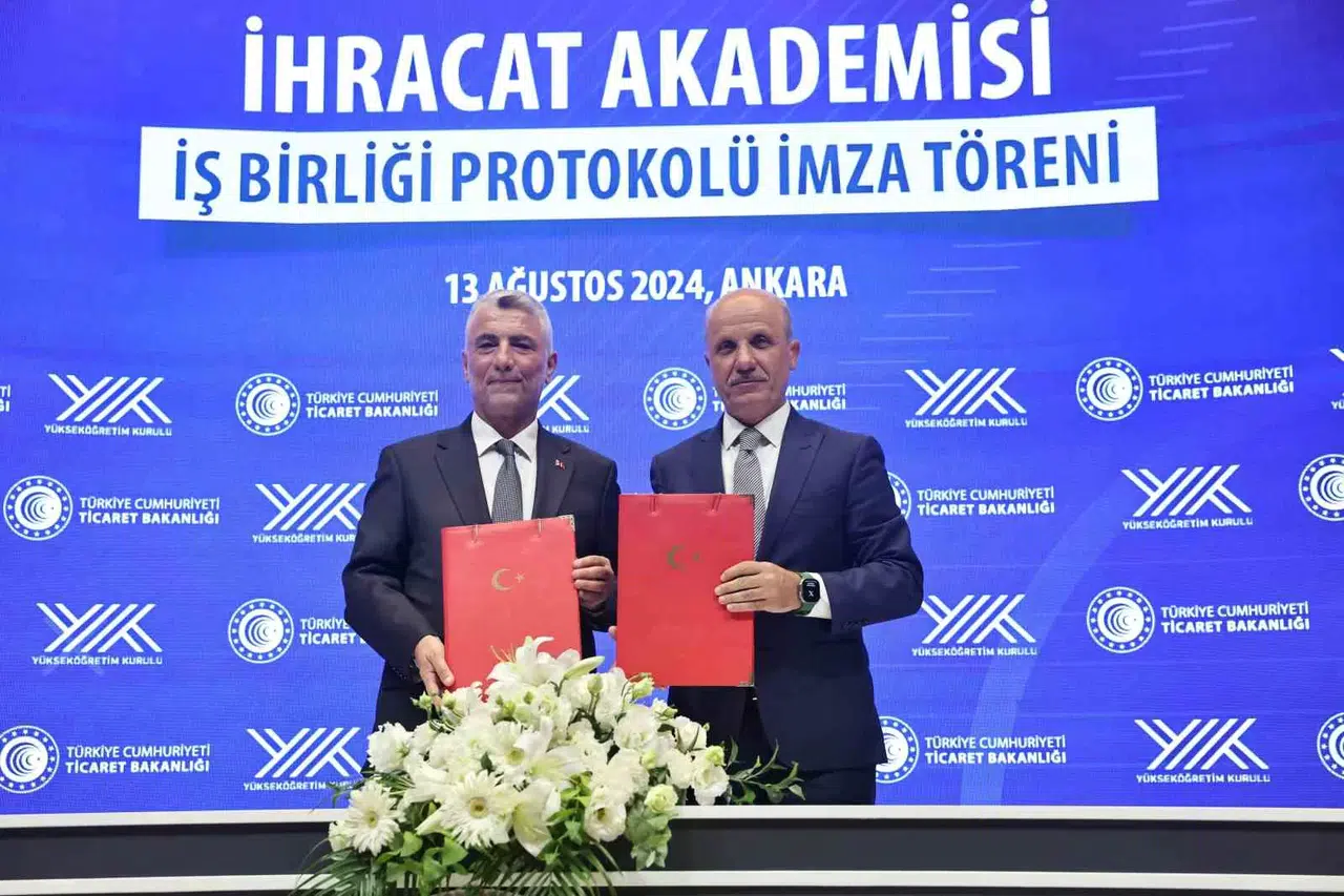 YÖK ve Ticaret Bakanlığı Arasında İhracat Akademisi İşbirliği Protokolü İmzalandı