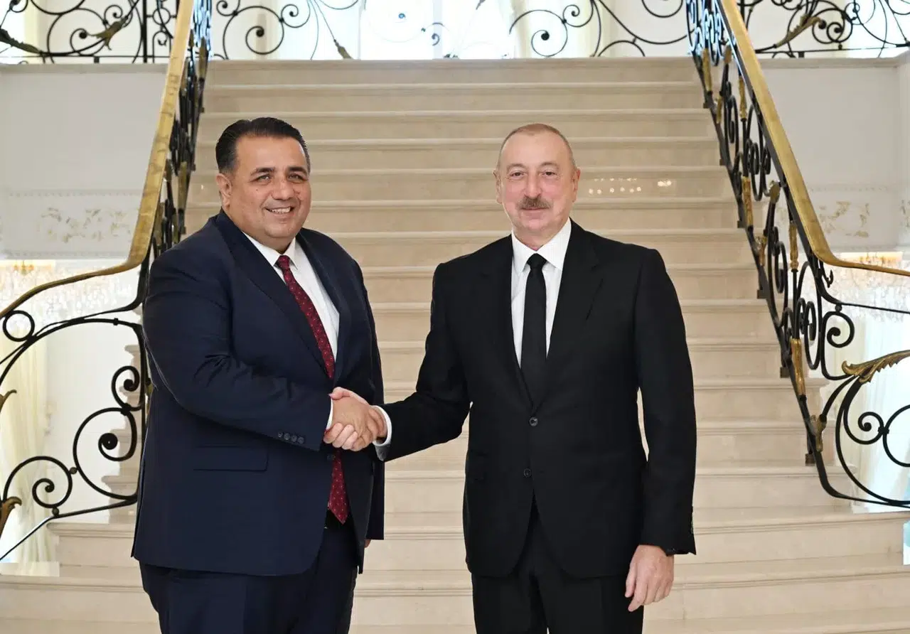 Kaya, Aliyev ile Bir Ara Geldi