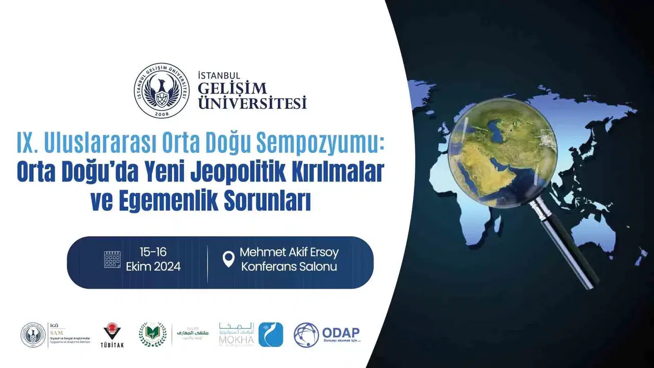 9. Memleketler arası Orta Doğu Sempozyumu Gerçekleştirilecek