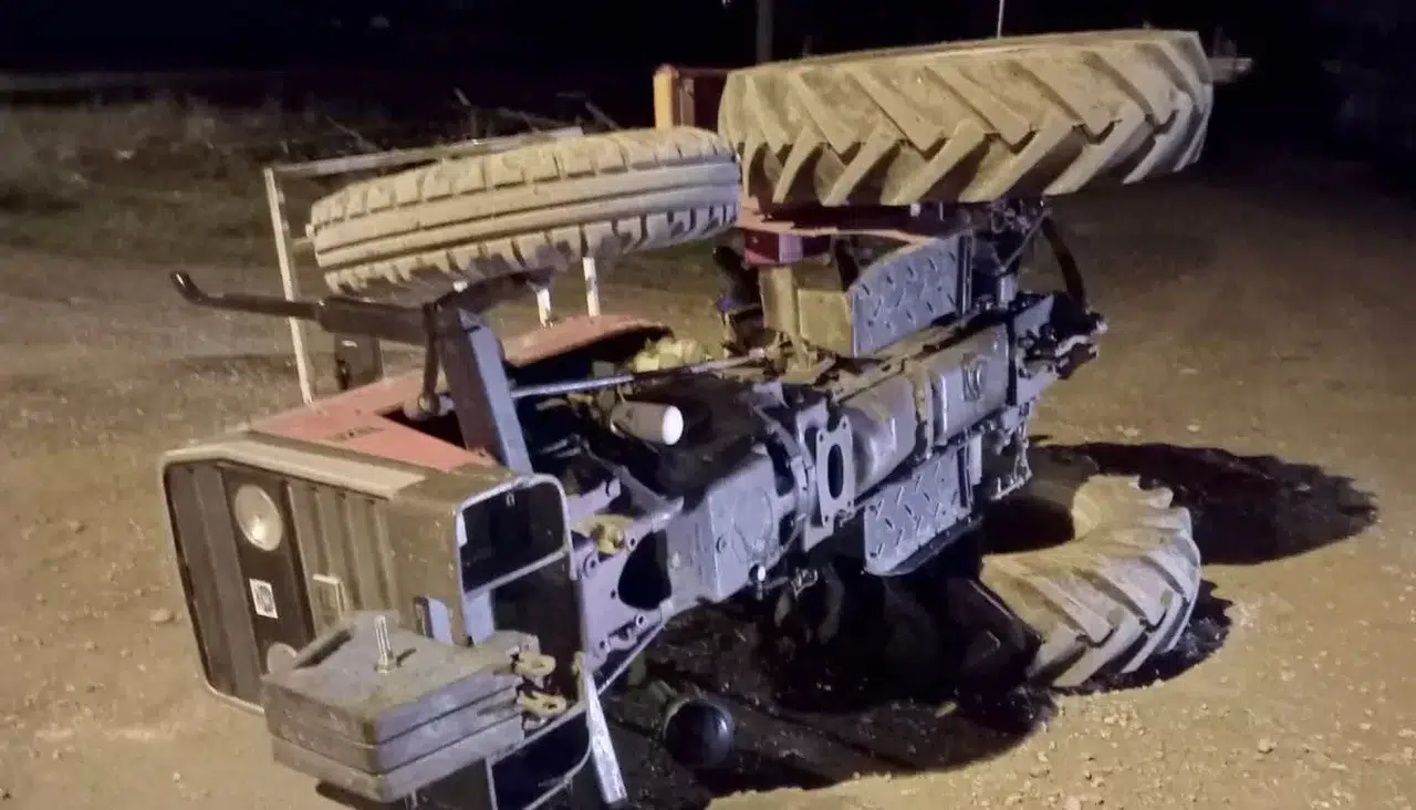 Arifegazili'de Traktör Devrildi: 2 Yaralı
