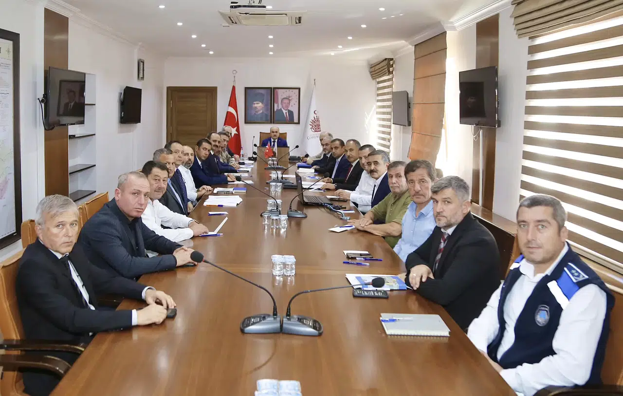 Esnaf Temsilcileriyle Asayiş Toplantısı