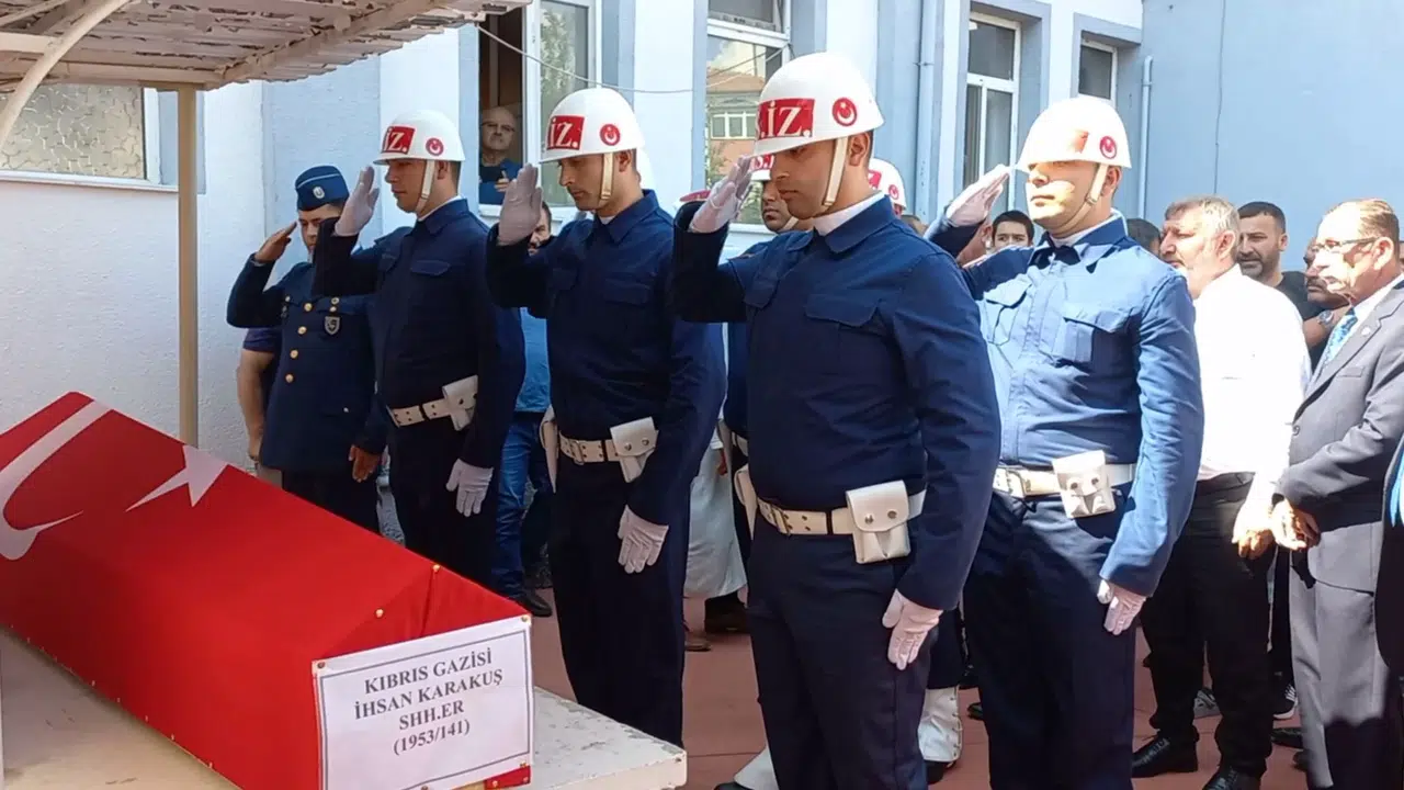 Kıbrıs Gazisi, Son Yolculuğuna Uğurlandı