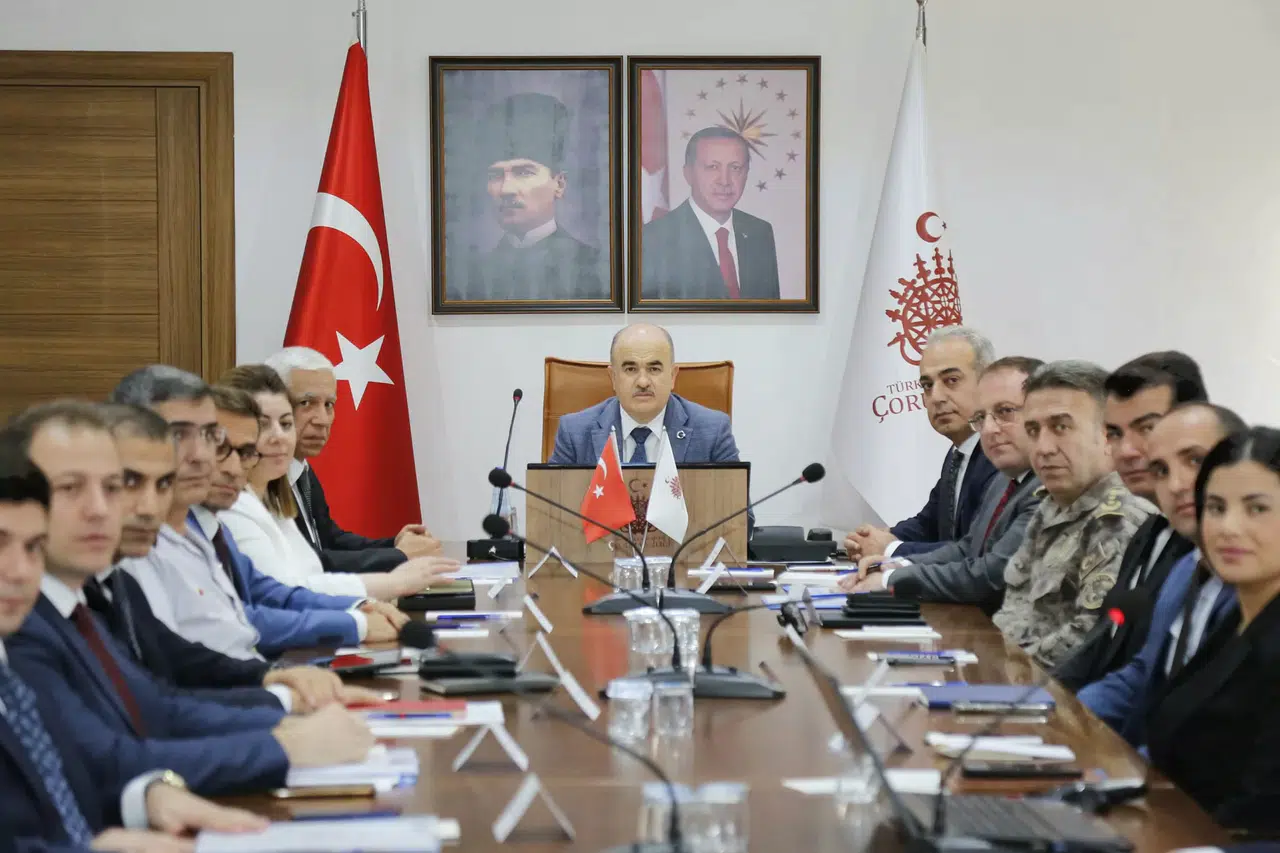 Okul Güvenliği İçin Kaymakamlarla Toplantı