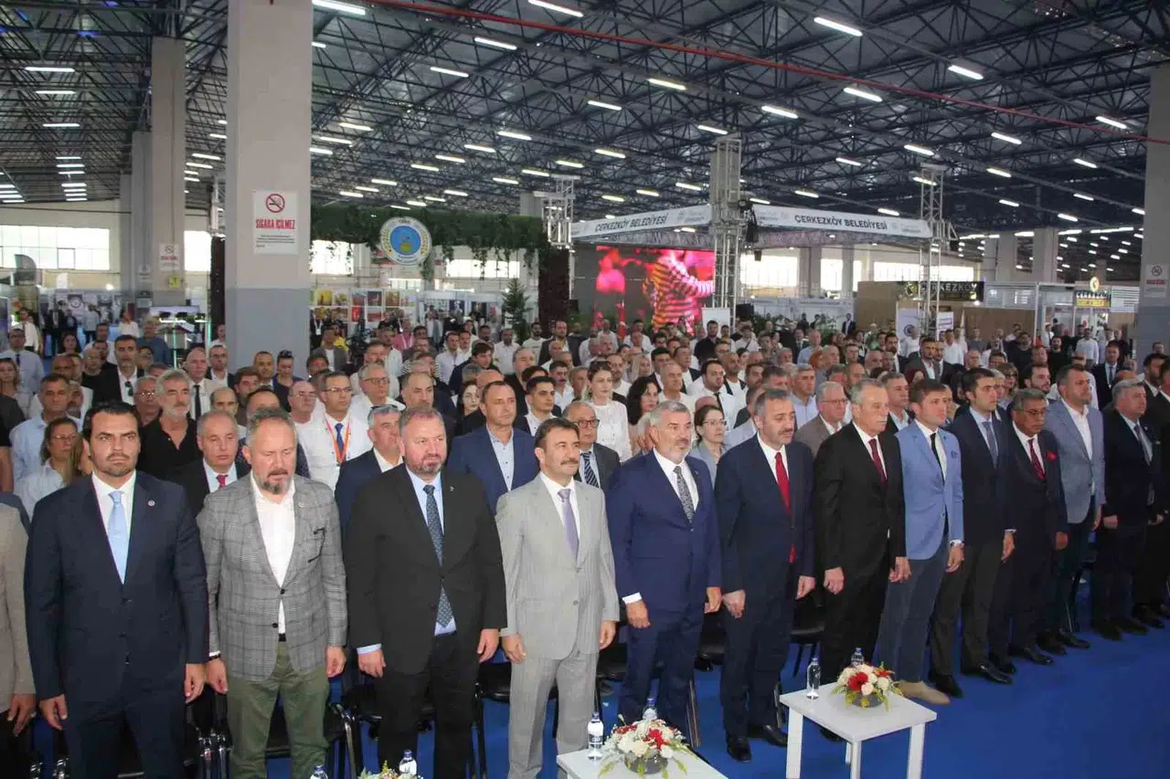 Çerkezköy Endüstriyel Fuarı Açıldı