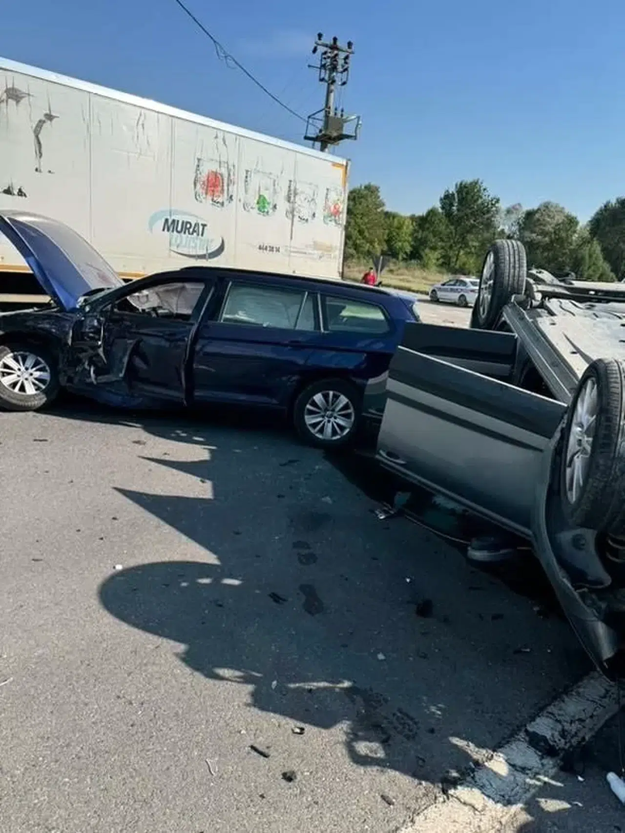 D-650’de Araba ile Çarpışan Cip Takla Attı: 8 Yaralı