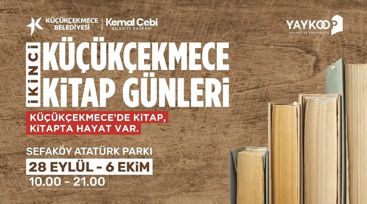 Küçükçekmece’de Kitap Günleri’ne Geri Sayım Başladı