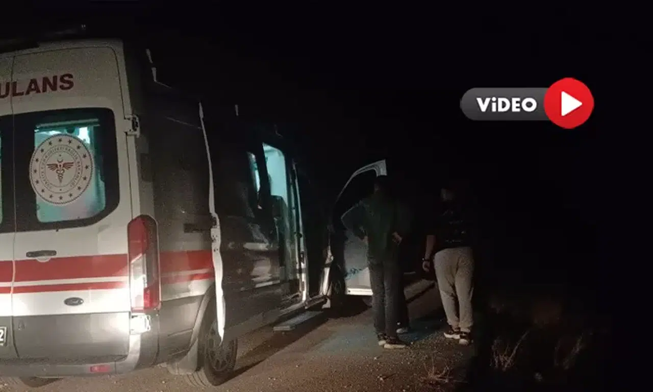 Kontrolden Çıkan Motosiklet Devrildi
