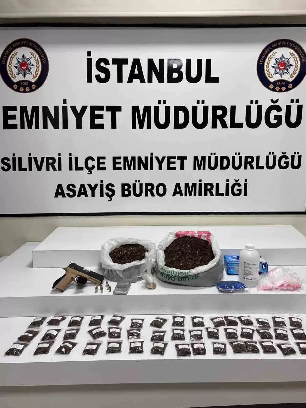 Silivri’de Uyuşturucu Operasyonu: 2 Gözaltı