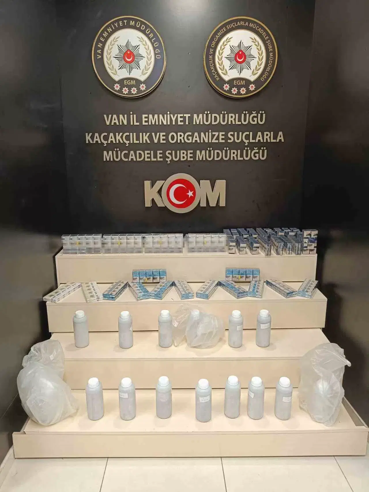 Van’da 194 Kilo Saf Cıva Ele Geçirildi