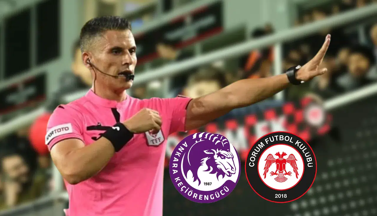 Çorum FK, Bu Hakemle Hiç Kazanamadı