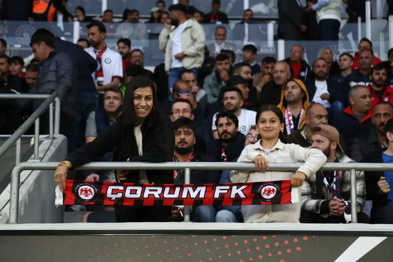 Çorum FK, İç Saha Seyircisinde İlk 10’da