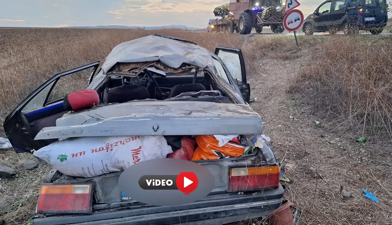 Çorum’da Otomobil Devrildi, Ölü ve Yaralılar Var