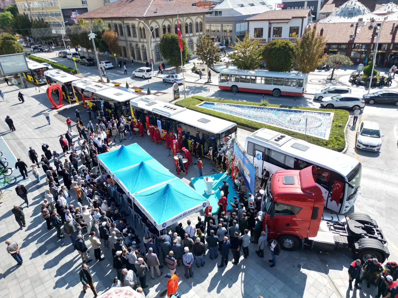 Çorum’da Toplu Ulaşım Filosu Genişliyor